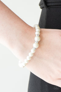 Paparazzi Accessories Radiantly Royal - White