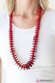 Paparazzi Accessories Maui Mai Tai - Red Necklace