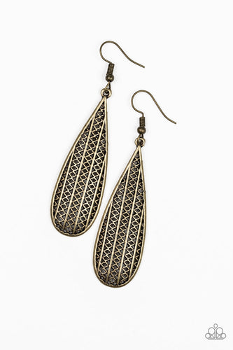 Paparazzi Accessories Terra Tears - Brass
