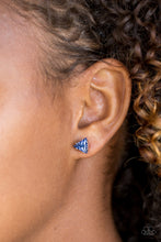 Load image into Gallery viewer, Prismatic Shine - Blue Post Earrings