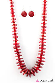 Paparazzi Accessories Maui Mai Tai - Red Necklace