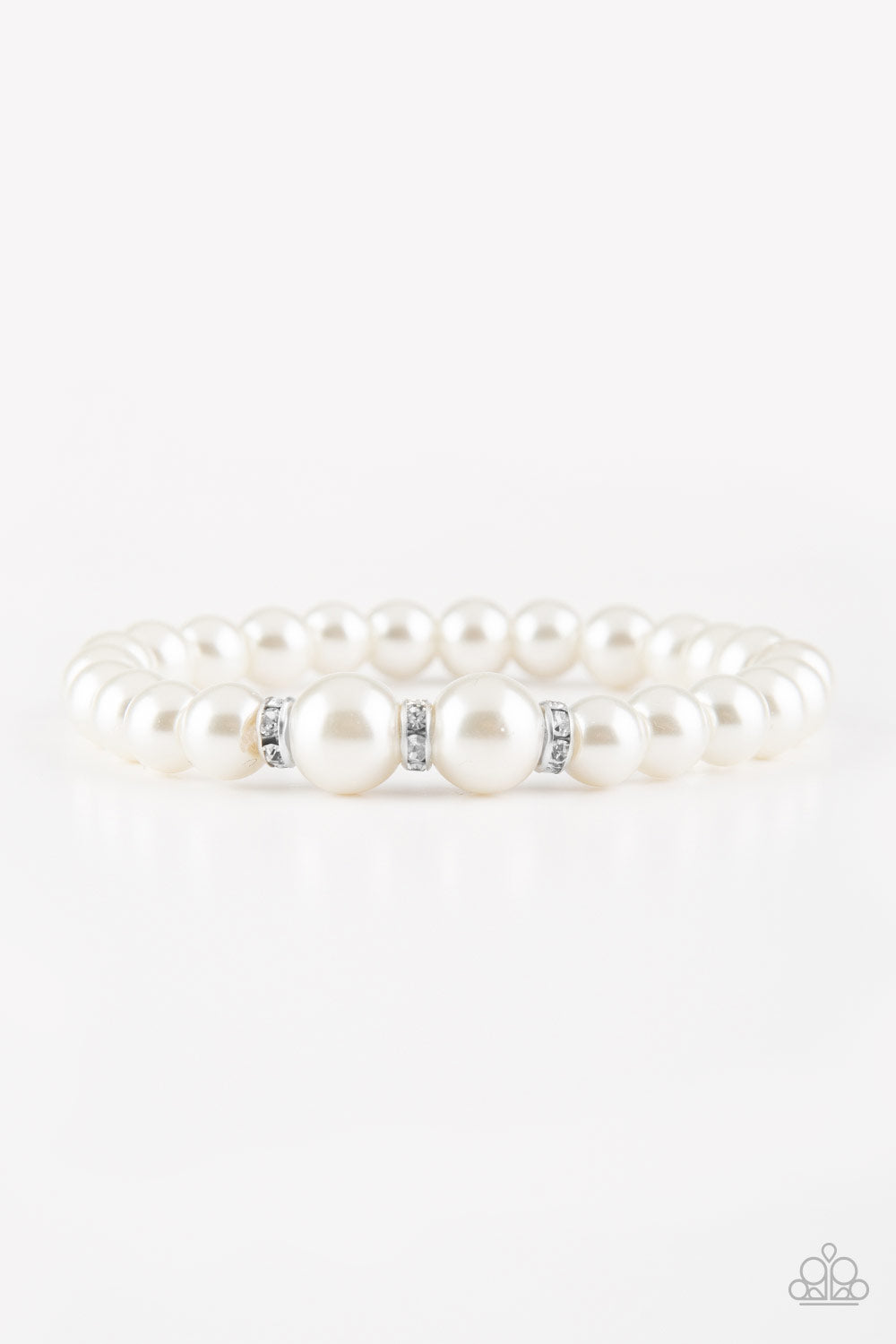 Paparazzi Accessories Radiantly Royal - White