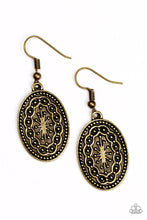 Load image into Gallery viewer, Paparazzi Accessories Ancient Wonders  Brass Earrings