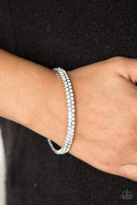 Paparazzi Accessories Decked Out In Diamonds - White