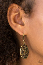 Load image into Gallery viewer, Paparazzi Accessories Ancient Wonders  Brass Earrings