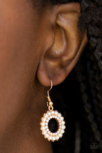 Load image into Gallery viewer, Paparazzi Accessories A Proper Lady Gold Earrings
