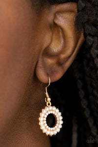 Paparazzi Accessories A Proper Lady Gold Earrings