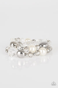 Paparazzi Accessories Downtown Dazzle - White