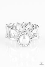 Load image into Gallery viewer, Paparazzi Accessories Crown Coronation - White