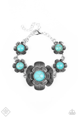 Paparazzi Accessories Badlands Blossom - Blue