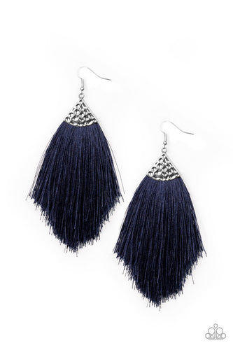 Paparazzi Accessories Tassel Tempo - Blue