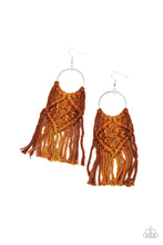 Load image into Gallery viewer, Paparazzi Accessories Macrame Rainbow - Brown