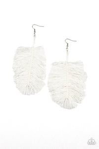 Paparazzi a Accessories Hanging by a Thread - White