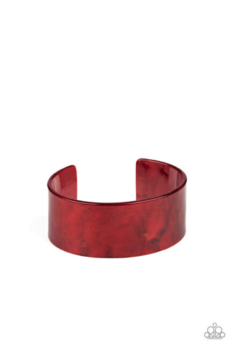 Paparazzi Accessories Glaze Over - Red