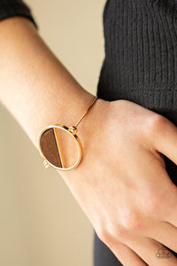Paparazzi Accessories Timber Trade - Gold