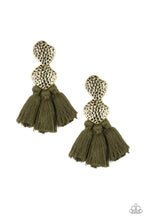 Load image into Gallery viewer, Paparazzi Accessories-Tenacious Tassel - Green