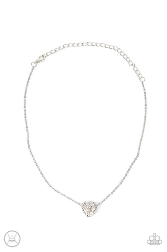 Paparazzi Accessories Twitterpated Twinkle - White