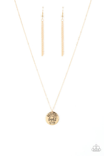 Paparazzi Accessories Let Your Light So Shine - Gold
