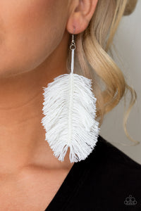 Paparazzi a Accessories Hanging by a Thread - White