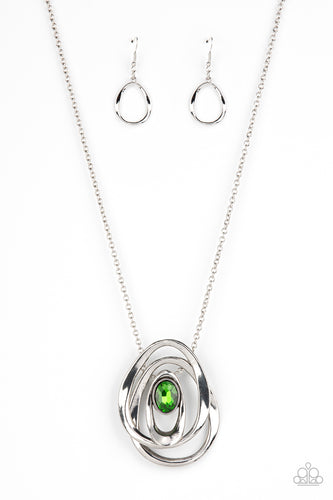Paparazzi Accessories Luminous Labyrinth - Green