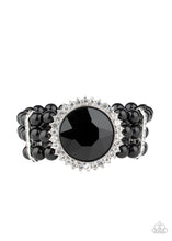 Load image into Gallery viewer, Paparazzi Accessories Speechless Sparkle - Black