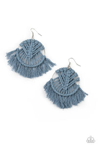 Paparazzi Accessories All About MACRAME - Blue