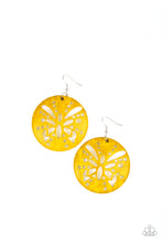 Load image into Gallery viewer, Paparazzi Accessories Bali Butterfly - Yellow