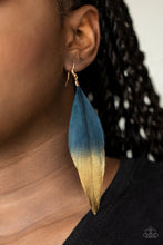 Load image into Gallery viewer, Paparazzi Accessories Fleek Feathers - Blue