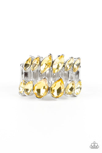 Paparazzi Accessories Timeless Tiers - Yellow
