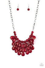Load image into Gallery viewer, Paparazzi Accessories Sorry To Burst Your Bubble - Red