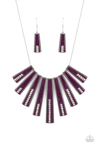 Paparazzi Accessories FAN-tastically Deco - Purple