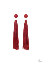 Load image into Gallery viewer, Paparazzi Accessories Tightrope Tassel - Red