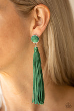Load image into Gallery viewer, Paparazzi Accessories Tightrope Tassel - Green